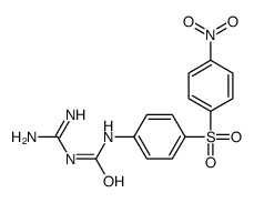 1-Amidino-3-[4-[(4-nitrophenyl)sulfonyl]phenyl]urea结构式