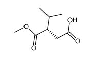 2-异丙基丁二酸结构式