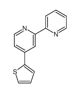4-(2-噻吩基)-2,2’-联吡啶结构式