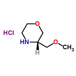 (R)-3-(MethoxyMethyl)-Morpholine HCl structure