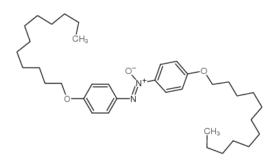 4,4'-DI-N-DODECYLOXYAZOXYBENZENE Structure