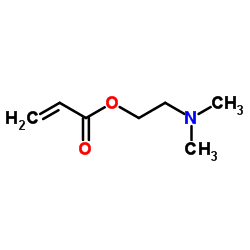 2-(Dimethylamino)ethyl acrylate structure