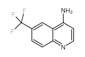 6-三氟甲基-4-氨基喹啉结构式