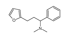N,N-Dimethyl-α-phenyl-2-furan-1-propanamine Structure