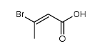 3-bromo-crotonic acid Structure