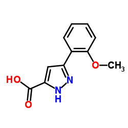 5-(4-甲氧基苯基)-1H-吡唑-3-羧酸图片