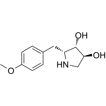 Deacetylanisomycin structure