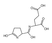 N-(5-Oxo-L-prolyl)-L-glutamic Acid结构式