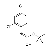 tert-butyl N-(2,4-dichlorophenyl)carbamate Structure