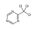 2-(trichloromethyl)-1,3,5-triazine结构式