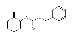 2-n-cbz-amino-cyclohexanone Structure