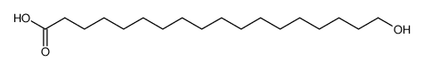 18-hydroxyoctadecanoic acid structure