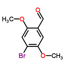 4-Bromo-2,5-dimethoxybenzaldehyde Structure