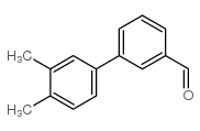 3',4'-二甲基-联苯-3-甲醛结构式