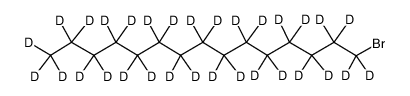1-溴十五烷-D31结构式