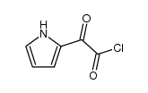 1H-Pyrrole-2-acetyl chloride, alpha-oxo- (9CI)结构式