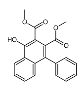 dimethyl 1-hydroxy-4-phenylnaphthalene-2,3-dicarboxylate Structure