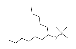 Trimethyl[(1-pentylheptyl)oxy]silane结构式
