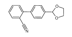 4'-(1,3-dioxolan-2-yl)-[1,1'-biphenyl]-2-carbonitrile Structure