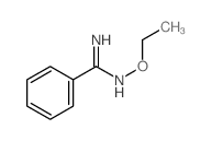 N-ethoxybenzenecarboximidamide Structure