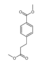 3-(4-甲氧羰苯基)丙酸甲酯结构式