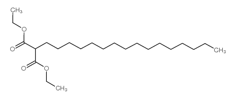 Diethyl hexadecylmalonate Structure