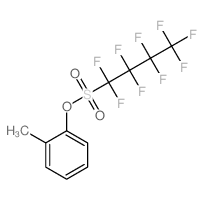 1-methyl-2-(1,1,2,2,3,3,4,4,4-nonafluorobutylsulfonyloxy)benzene结构式