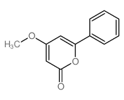 2H-Pyran-2-one,4-methoxy-6-phenyl-结构式