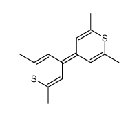 4-(2,6-dimethylthiopyran-4-ylidene)-2,6-dimethylthiopyran结构式