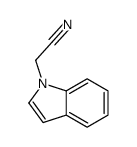 2-indol-1-ylacetonitrile结构式