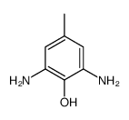 2,6-diamino-4-methylphenol Structure