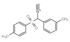 1-间甲苯-1-甲苯磺酰甲基异丁酯结构式