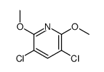 3,5-dichloro-2,6-dimethoxypyridine Structure