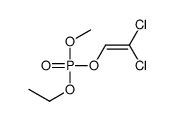 (2,2-Dichlorovinyl)ethylmethyl=phosphate结构式