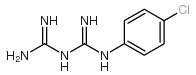 1-(4-氯苯基)双胍结构式