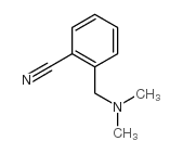 2-((二甲氨基)甲基)苄腈结构式