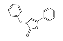 γ-phenyl-α-phenylmethylene-Δβ,γ-butenolide Structure