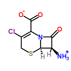 7-氨基-3-氯-3-头孢环-4-羧酸结构式