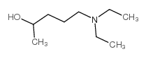 5-二乙基胺基-2-戊醇结构式