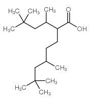 Octanoic acid,5,7,7-trimethyl-2-(1,3,3-trimethylbutyl)- structure