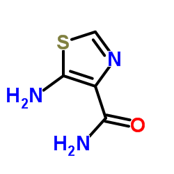 5-Aminothiazole-4-carboxamide Structure