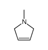 1H-Pyrrole, 2,5-dihydro-1-methyl-结构式