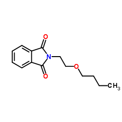 2-(2-Butoxyethyl)-1H-isoindole-1,3(2H)-dione Structure