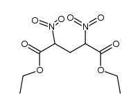 2,4-dinitro-glutaric acid diethyl ester Structure