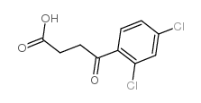 4-(2,4-二氯苯基)-4-氧代丁酸结构式