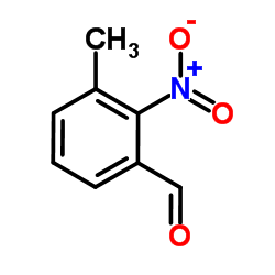 3-甲基-2-硝基苯甲醛结构式