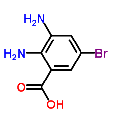 2,3-Diamino-5-bromobenzoic acid Structure
