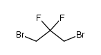 1,3-dibromo-2,2-difluoropropane结构式