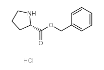 L-脯氨酸苄酯盐酸盐结构式