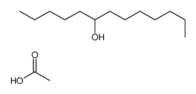 acetic acid,tridecan-6-ol Structure